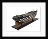 Second rate warship, 80 guns by unknown