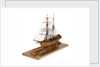 Full hull model of 'Leon' (1880) port three quarter view by Harold A. Underhill