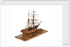 Full hull model of 'Leon' (1880) starboard quarter view by Harold A. Underhill