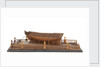 A French, third rate, 74 guns warship (1800) by unknown