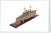 Shipbuilder's model of Japanese battleship HIJMS 'Fuji' (1896) by E. Roberts