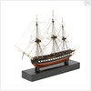 A model of a warship (1800), French, frigate, 44-48 gun by unknown
