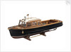 Service vessel; Police launch; River Thames launch by unknown