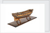 A model of a warship; 22 guns by unknown