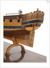 A model of a warship; 22 guns by unknown