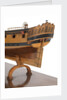 A model of a warship; 22 guns by unknown