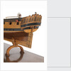 A model of a warship; 22 guns by unknown