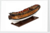 A model of a warship (1741), sixth rate, sloop, 24 guns by unknown