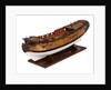 A model of a warship (1741), sixth rate, sloop, 24 guns by unknown