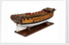 A model of a warship (1741), sixth rate, sloop, 24 guns by unknown