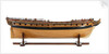 Contemporary full hull model 'Minerva' (1780), a 38-gun frigate by G.W. French