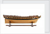 Contemporary full hull model 'Minerva' (1780), a 38-gun frigate by G.W. French