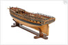 Contemporary full hull model 'Minerva' (1780), a 38-gun frigate by G.W. French