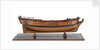 Full hull model of a single-masted hoy or yacht by unknown
