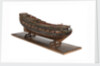 Model of a warship, frigate, 36-40 guns by unknown