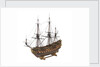 Navy board model of warship 'St Michael (1669)', 98 guns, 1st rate by unknown