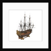 Navy board model of warship 'St Michael (1669)', 98 guns, 1st rate by unknown