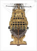 Navy board model of warship 'St Michael (1669)', 98 guns, 1st rate by unknown
