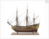 Ship of 90-guns by unknown
