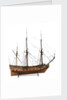 Model of a warship (1685), 40 guns by unknown