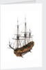 Model of a warship (1685), 40 guns by unknown