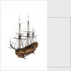 Model of a warship (1685), 40 guns by unknown