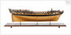 Contemporary full hull model of the 'Winchelsea' (circa 1764) a frigate of 32 guns by Thomas Burroughs