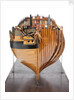Contemporary full hull model of the 'Winchelsea' (circa 1764) a frigate of 32 guns by Thomas Burroughs