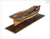 Contemporary full hull model of the 'Winchelsea' (circa 1764) a frigate of 32 guns by Thomas Burroughs