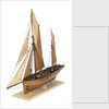 Model of the fishing smack 'Authentic' by J.W. Hodgson