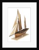 Model of the fishing smack 'Authentic' by J.W. Hodgson