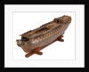 Contemporary full hull model of the 'L'Éole' (1789), a French 74-gun two-decker ship of the line by Unknown