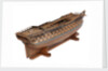 Contemporary full hull model of the 'L'Éole' (1789), a French 74-gun two-decker ship of the line by Unknown
