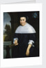 Portrait of Anna van Gelder by Hendrick Berckman
