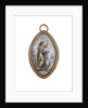 Symbolic female figure with an anchor, representing 'Hope' by unknown