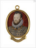 A young Elizabethan man, called Robert Devereux, 2nd Earl of Essex (1565-1601) by Hilliard/Oliver school