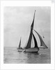 'Rathbale' (Br) sailing barge, under sail by unknown