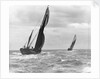 Sailing barge 'Genesta' (Br, 1903) under sail by Anonymous
