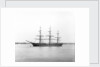 'Macquarie' (Br, 1875) 3 masted ship, ex 'Melbourne' (Devitt & Moore), moored at Gravesend by F. C. Gould & Sons