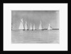 Six yachts racing on the Medway by Anonymous