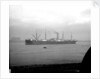 'Ayrshire' (Br, 1903) anchored on the River Thames at Tilbury by unknown