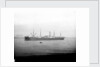 'Ayrshire' (Br, 1903) anchored on the River Thames at Tilbury by unknown