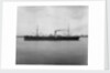 Photograph of cargo liner 'Nairnshire' (1899) 27th April 1904 by unknown