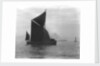 Sailing barge 'Verona' (Br, 1905) under sail by unknown