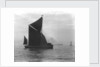 Sailing barge 'Verona' (Br, 1905) under sail by unknown