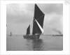 Sailing barge 'Mildreda' (Br, 1900) under sail by unknown