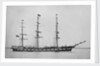 Photograph of the 'Camperdown' (Br, 1875) 13 April 1876 by unknown