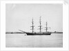 Photograph of a 3 masted ship 'Saint Leonards' (1864) 21st June 1872, off Tilbury, River Thames by unknown