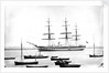 SS 'Great Britain' (Br, 1843) passenger liner, Liverpool & Australian Navigation Co., designed by Isambard Kingdom Brunel and the first screw passenger ship by unknown