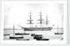 SS 'Great Britain' (Br, 1843) passenger liner, Liverpool & Australian Navigation Co., designed by Isambard Kingdom Brunel and the first screw passenger ship by unknown
